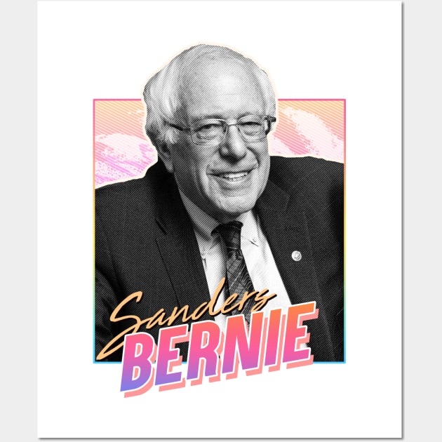 Bernie Sander - 80s Wall Art by PiedPiper